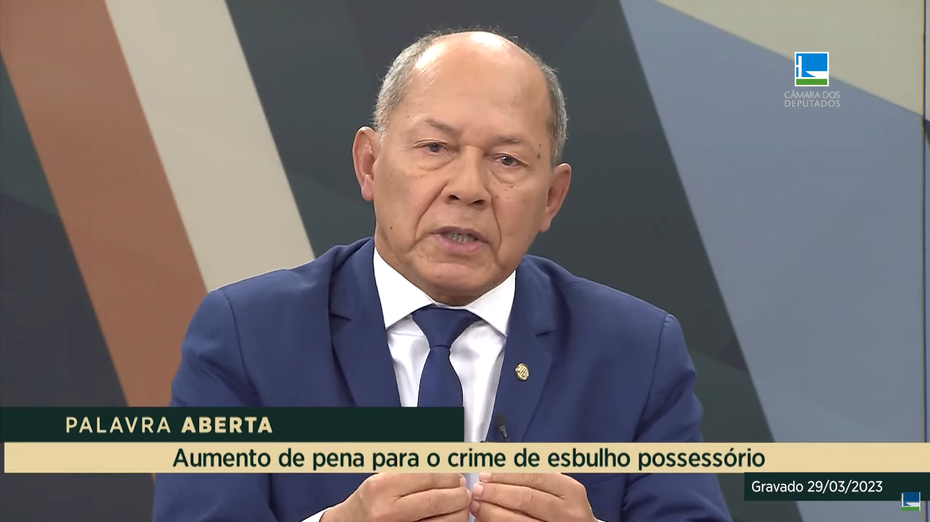 Coronel Chrisóstomo defende aumento de pena para crime de esbulho possessório