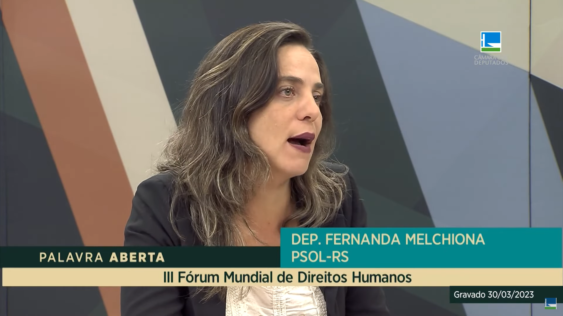 Fernanda Melchionna analisa III Fórum Mundial de Direitos Humanos