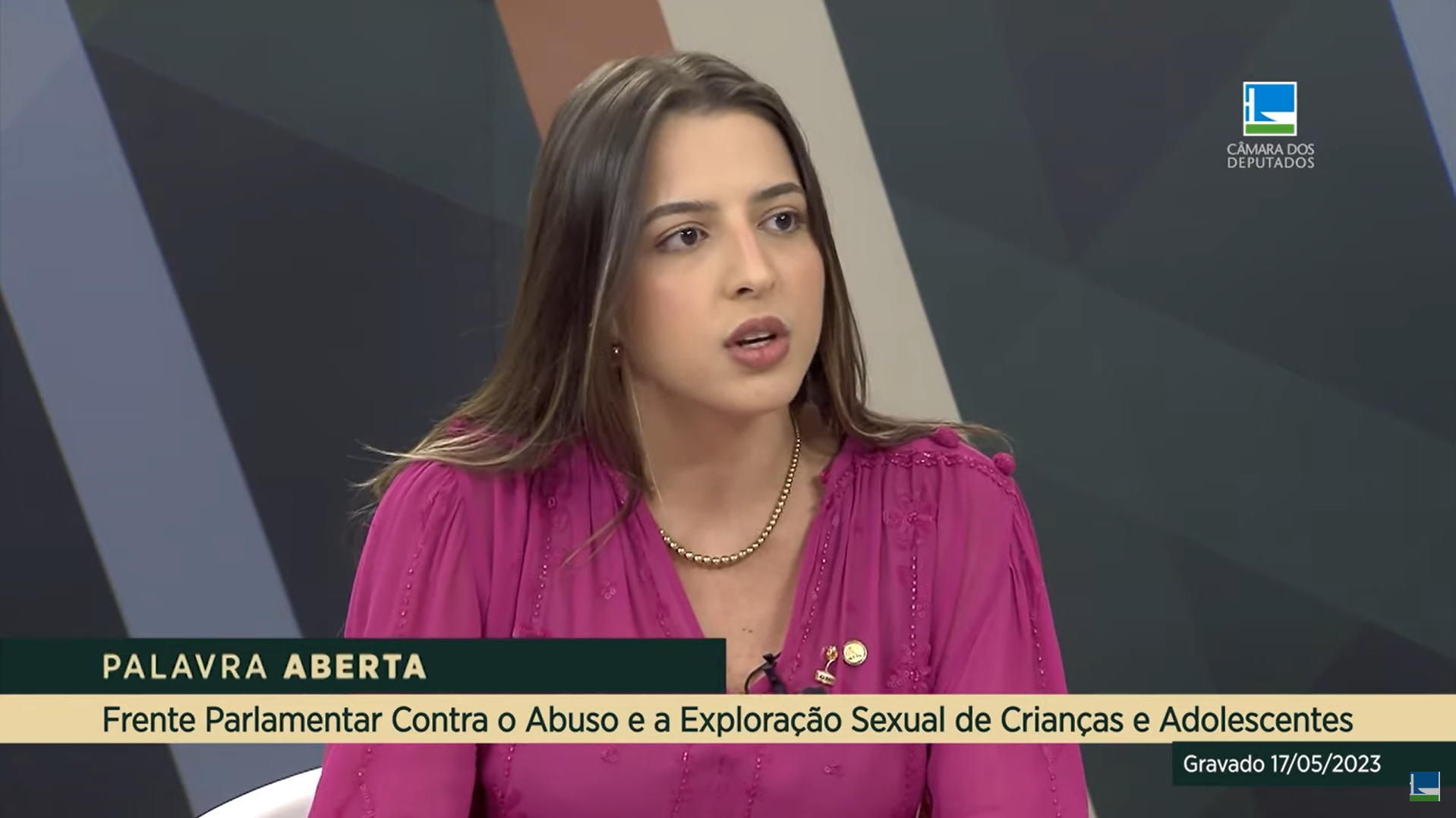 Amanda Gentil fala dos desafios da Frente contra o Abuso Sexual de Crianças e Adolescentes