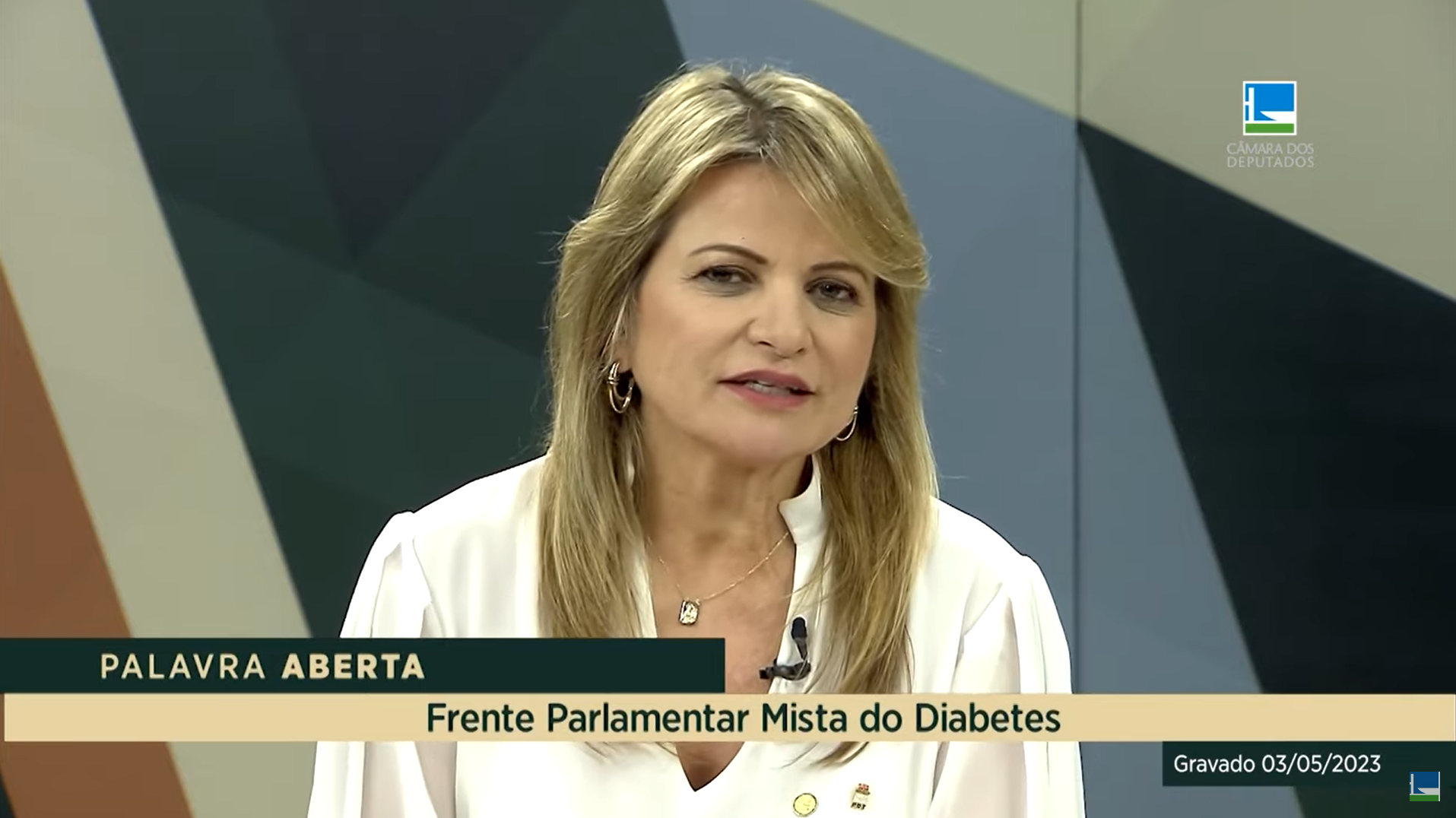 Flávia Morais fala da Frente Parlamentar Mista do Diabetes