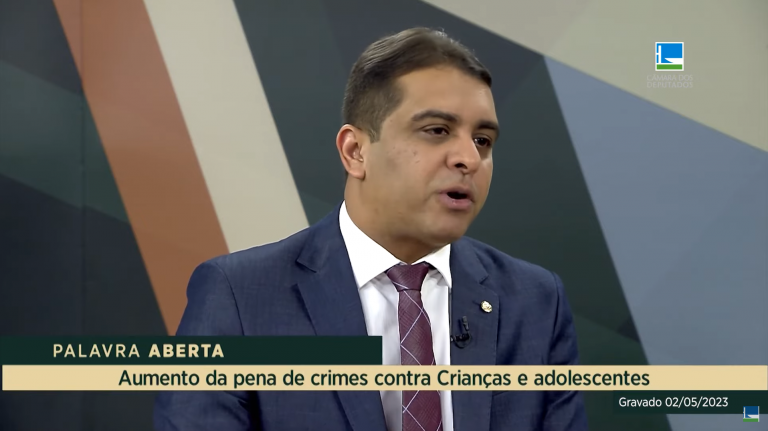 Fernando Rodolfo defende aumento da pena para crimes contra crianças e