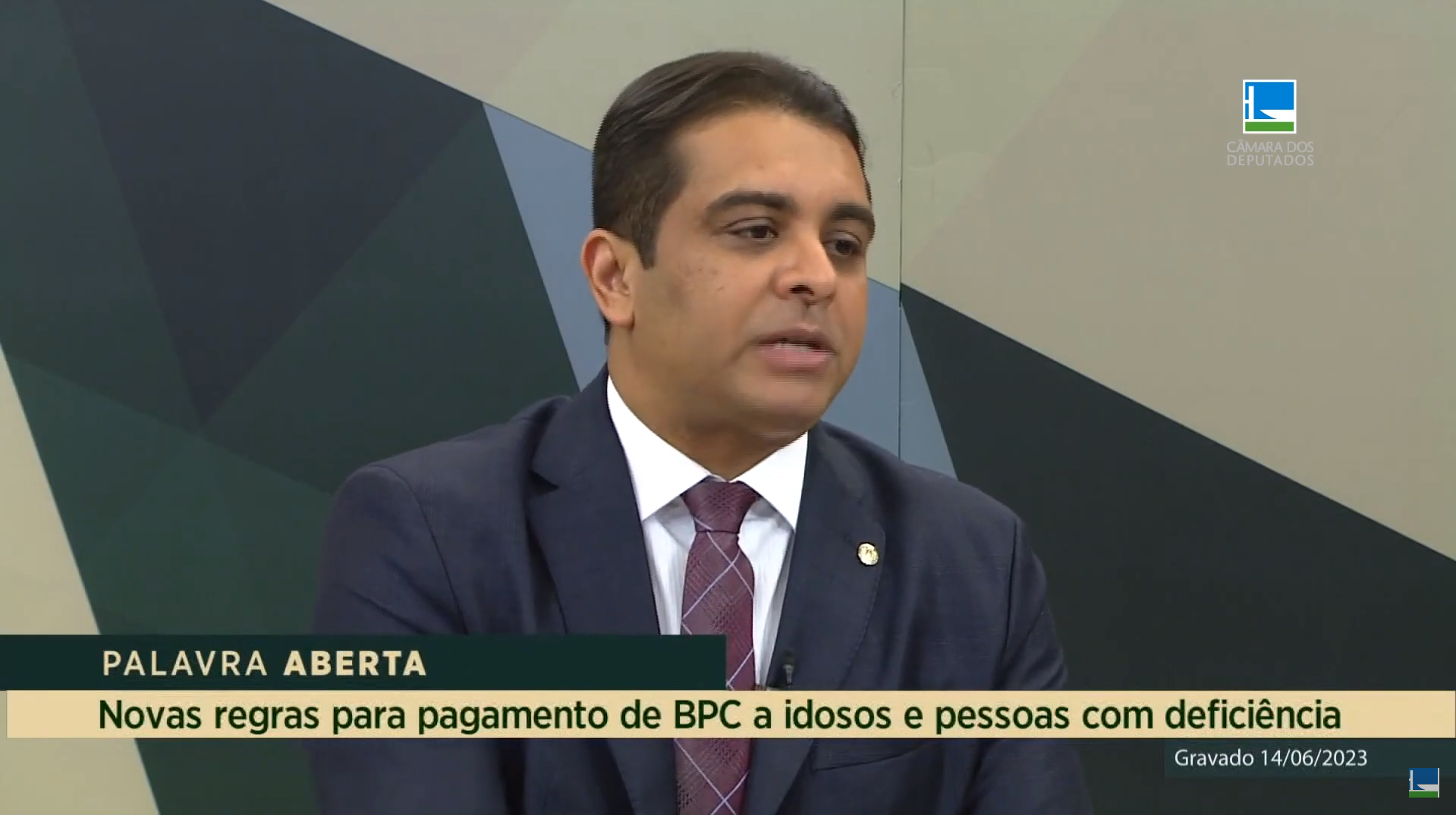 Fernando Rodolfo explica novas regras para BPC a idosos e pessoas com deficiencia