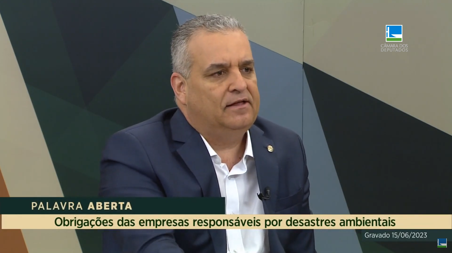 Alfredo Gaspar defende obrigações para empresas responsáveis por desastres ambientais