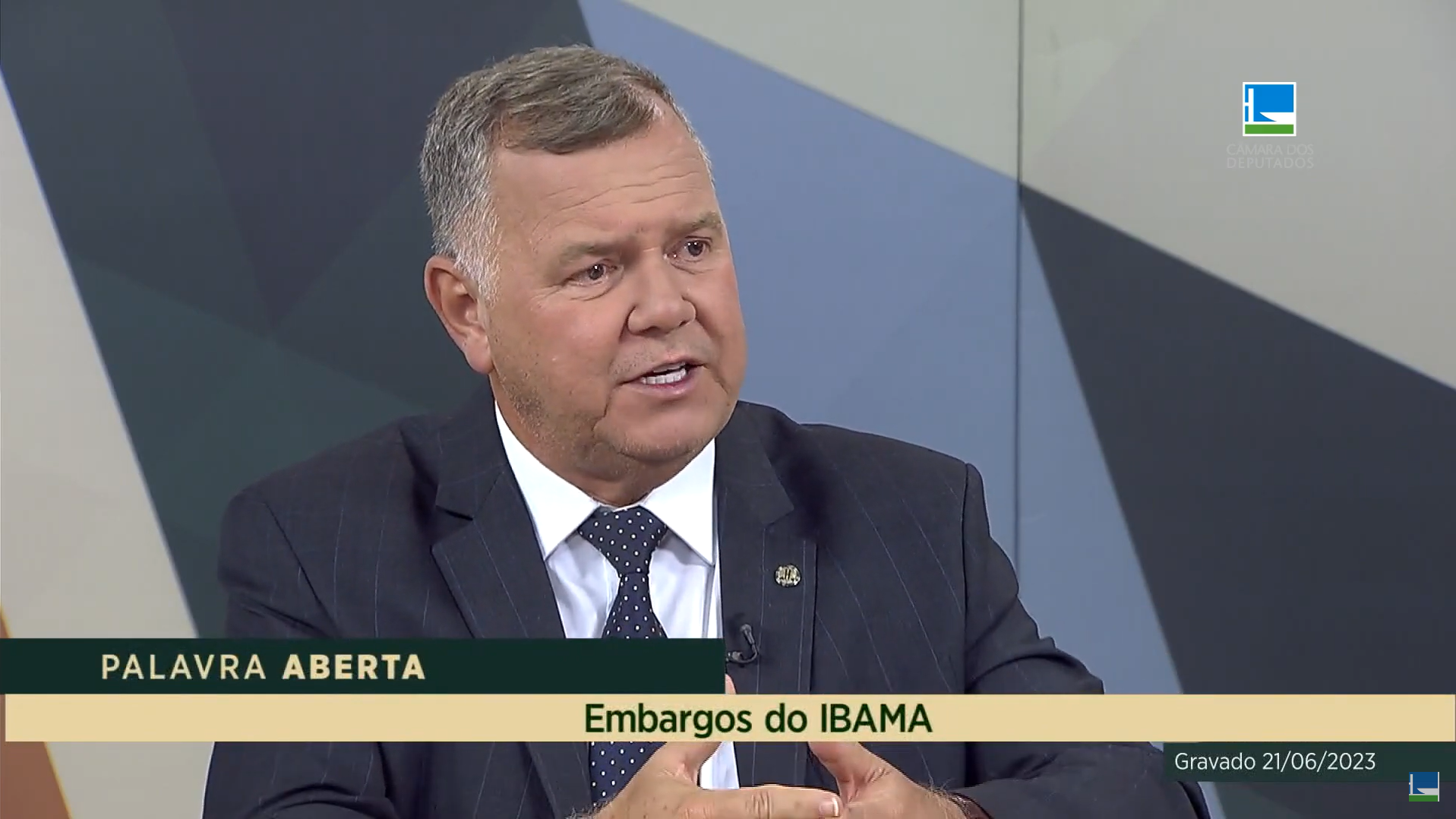 Lucio Mosquini destaca prejuízos de embargos do Ibama a produtores rurais