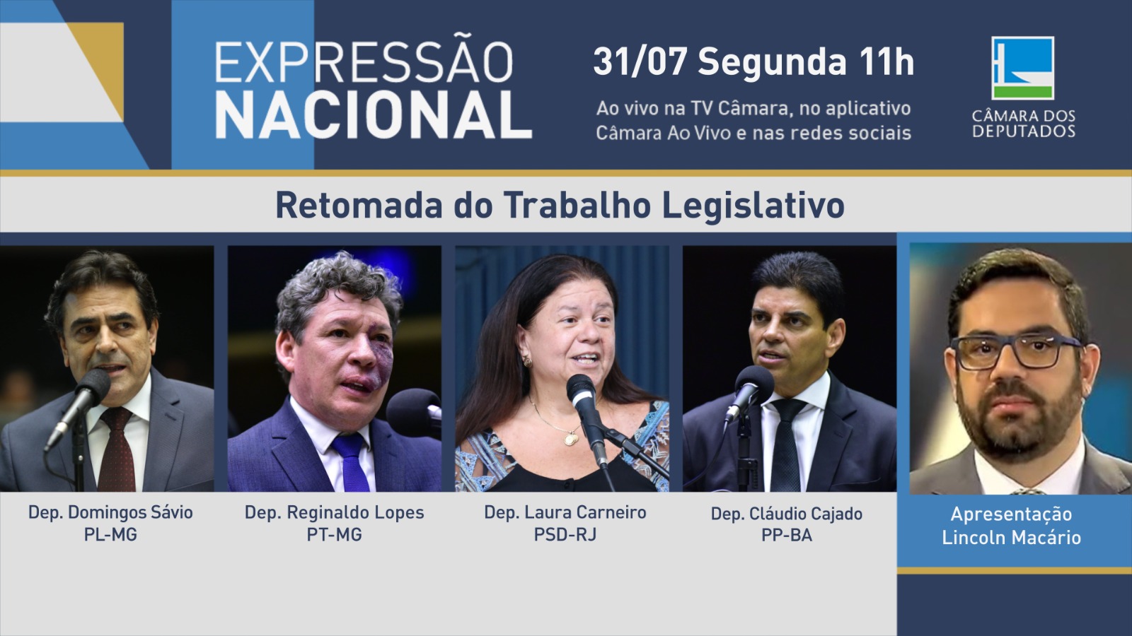 Retomada do Trabalho Legislativo