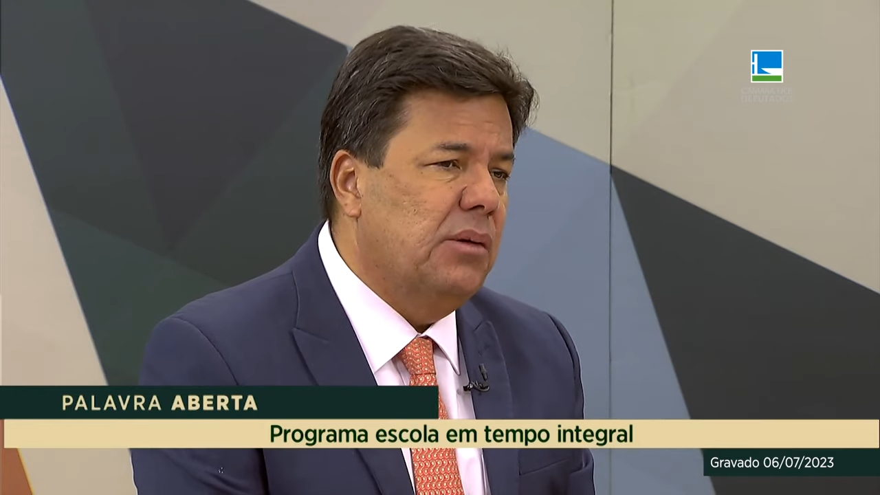 Mendonça Filho explica programa Escola em Tempo Integral