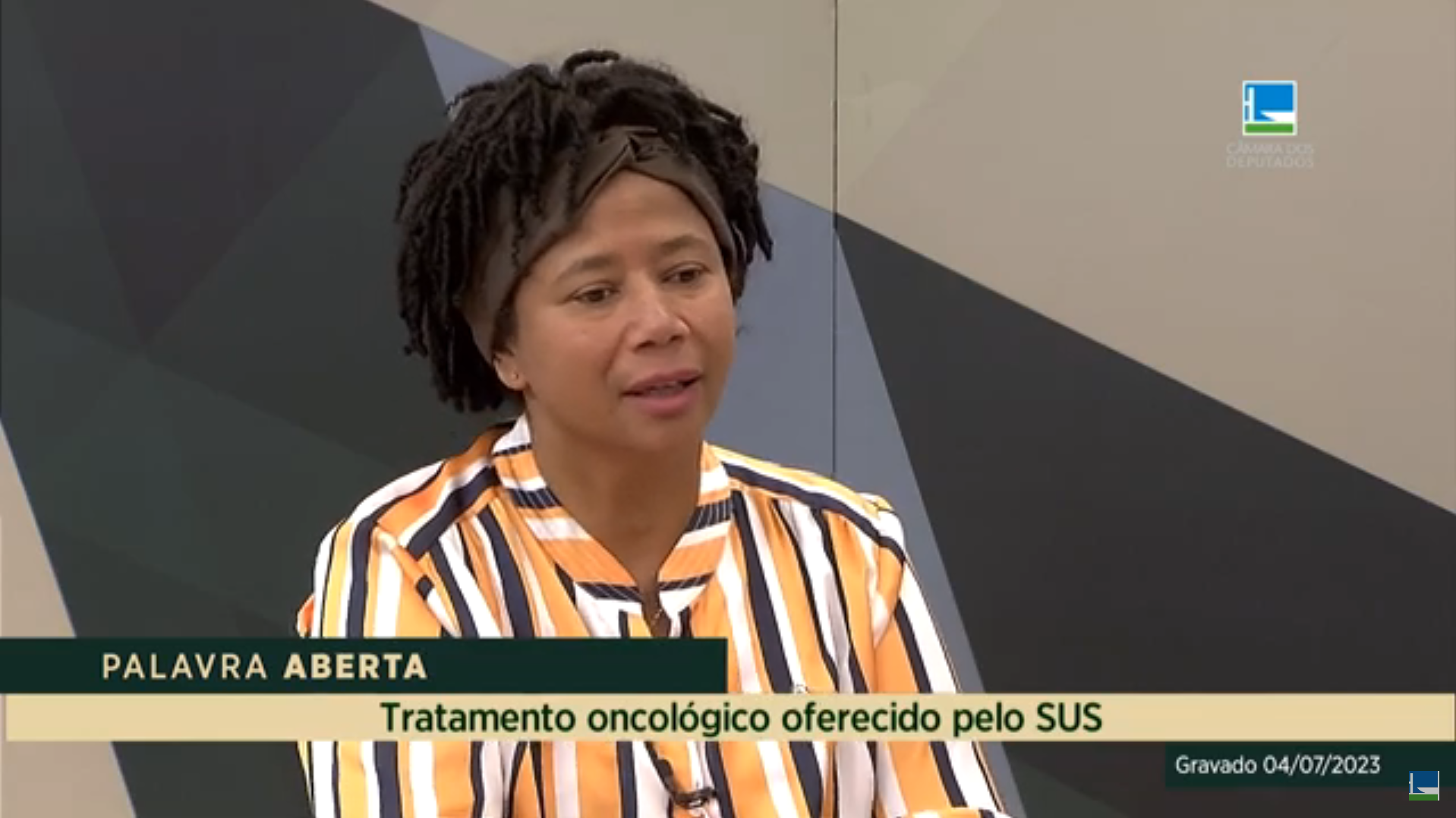 Silvia Cristina quer aprimorar tratamento oncológico oferecido pelo SUS