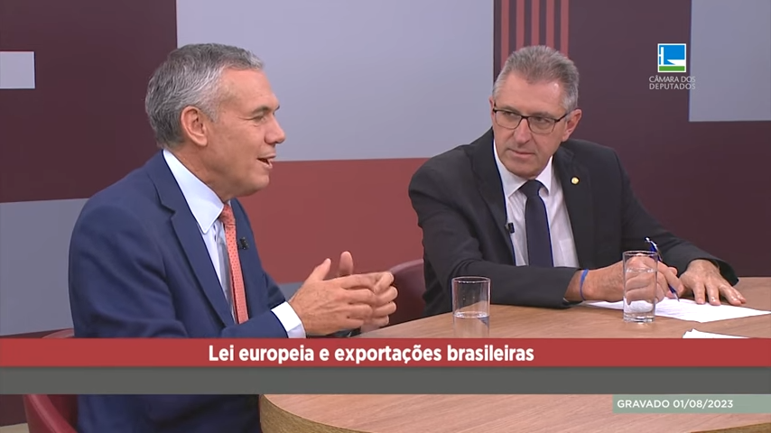 Heitor Schuch e Zé Silva debatem impactos de nova lei europeia nas exportações brasileiras