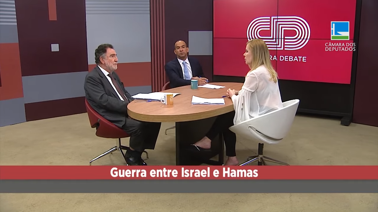 Alexandre Barbosa e Patrus Ananias debatem guerra entre Israel e Hamas