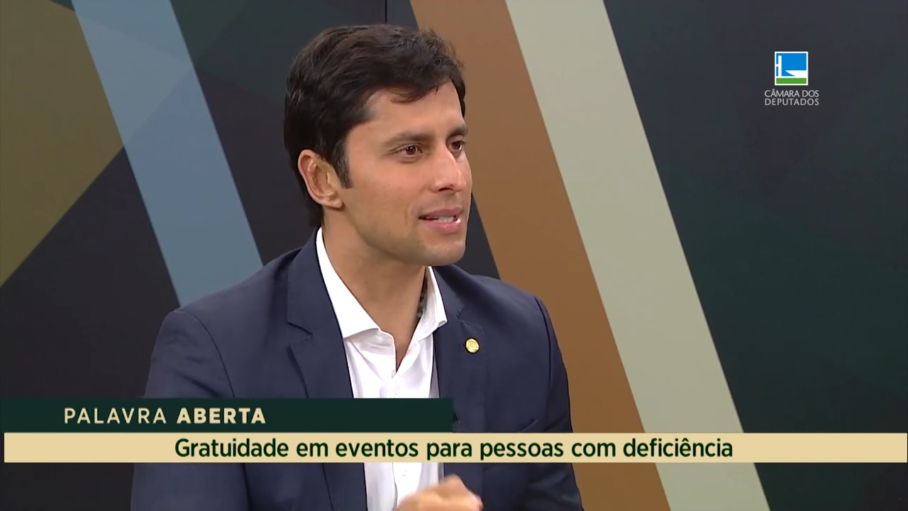 Duarte Jr quer gratuidade em eventos para pessoas com deficiência