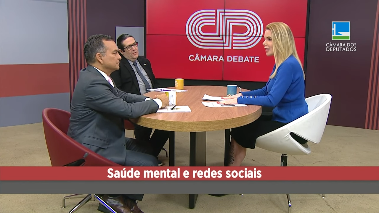 Tarcísio Motta e Allan Garcês debatem saúde mental e redes sociais