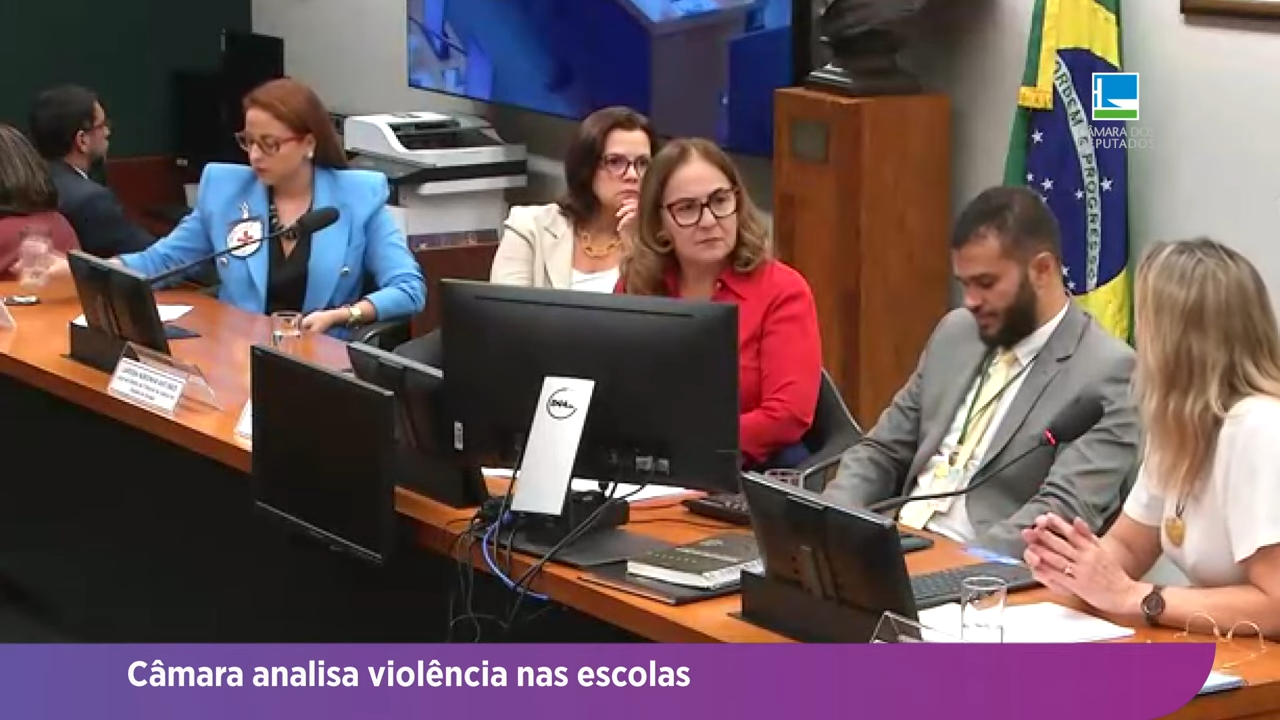Câmara analisa violência nas escolas - 10/11/2023