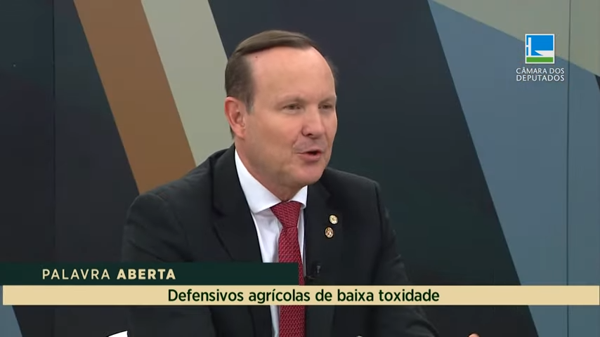 Márcio Honaiser apoia defensivos agrícolas de baixa toxidade