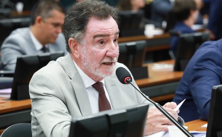 Patrus Ananias fala durante reunião de comissão