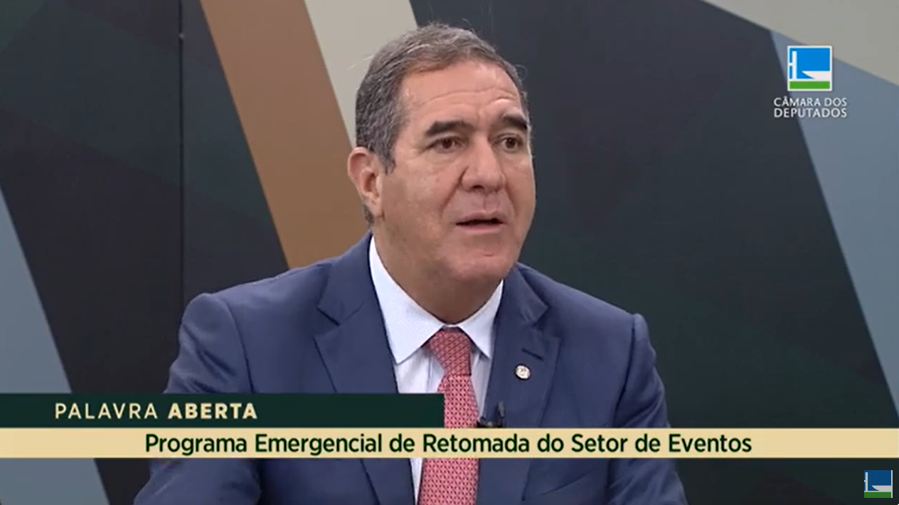 Luiz Gastão defende incentivos fiscais para retomada do setor de eventos