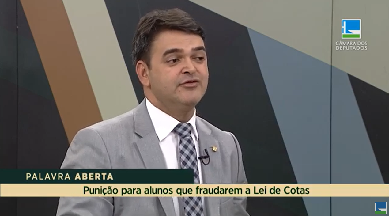Rubens Pereira Júnior defende punição para quem fraudar a Lei de Cotas