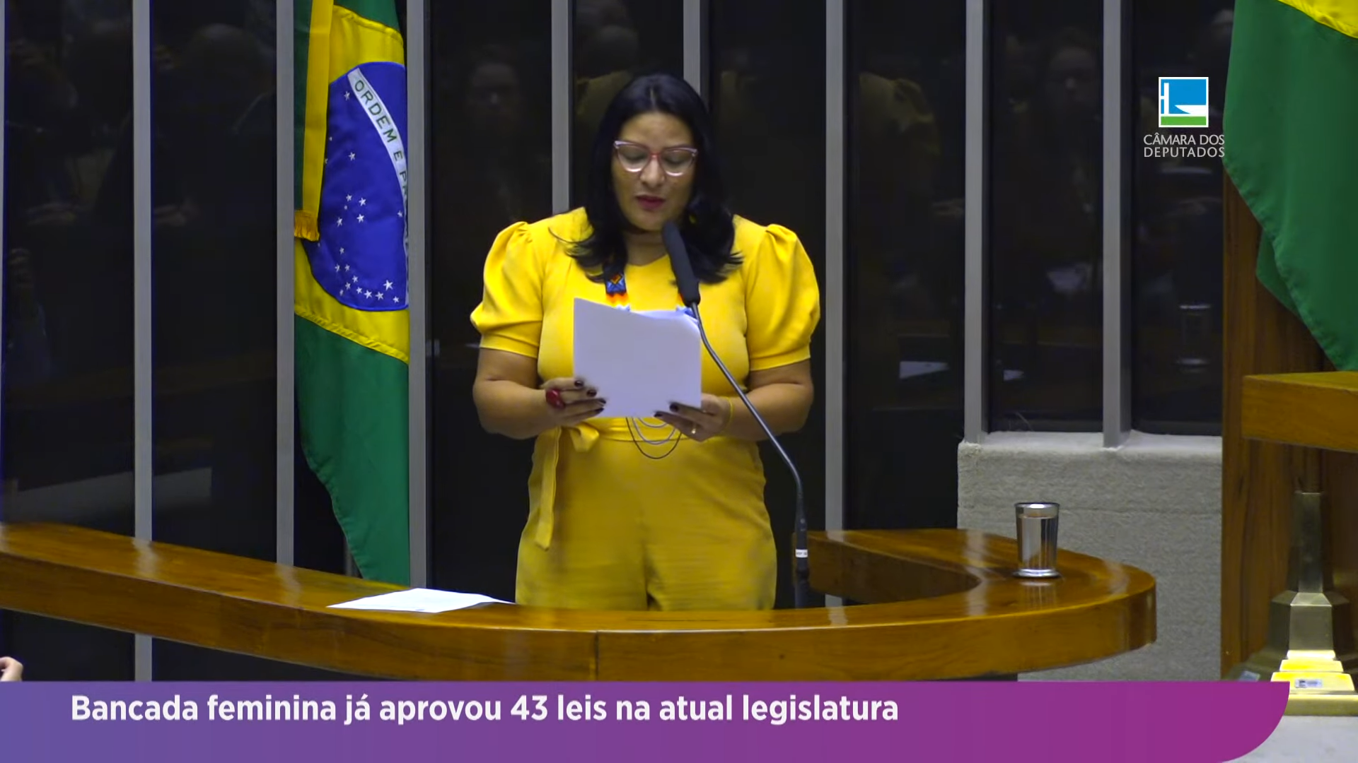 Bancada feminina já aprovou 43 leis na atual legislatura