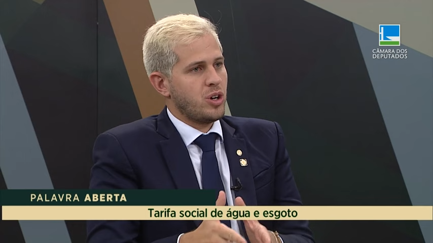 Pedro Campos fala sobre projeto que pretende nacionalizar tarifa social de água e esgoto