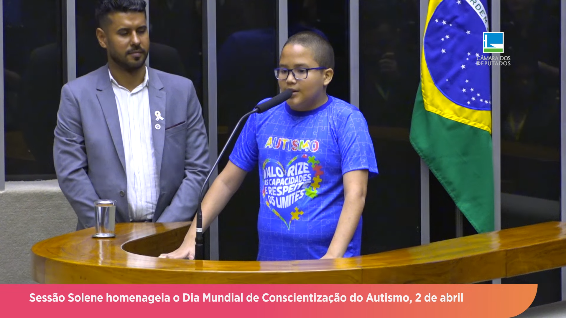 Autismo: Câmara homenageia Dia de Conscientização sobre tema