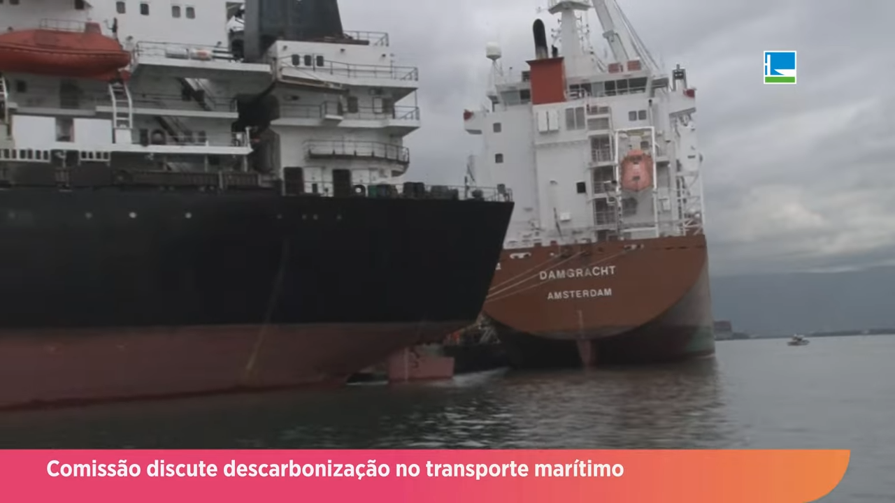 Comissão discute descarbonização no transporte marítimo