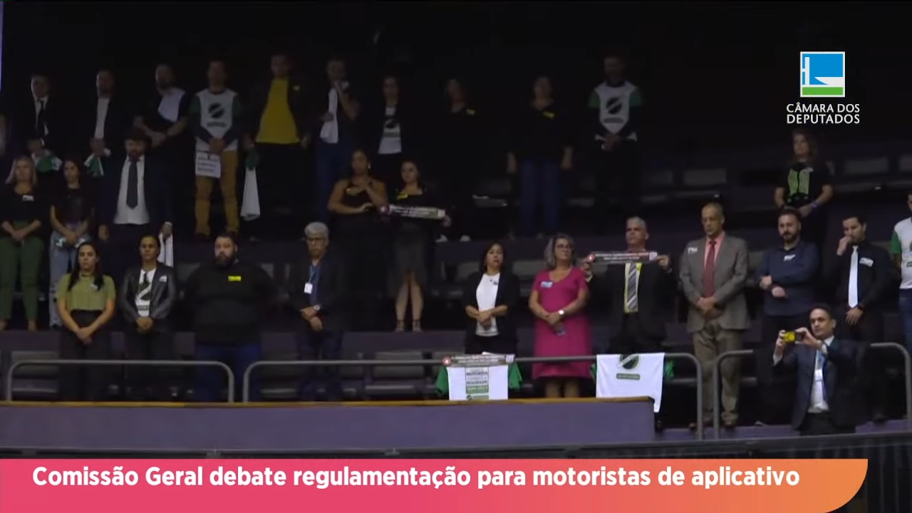 Comissão Geral debate regulamentação dos motoristas de aplicativo