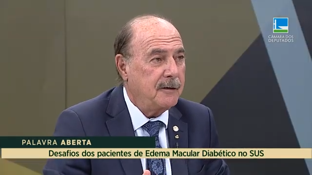 Dr. Zacharias Calil analisa desafios dos pacientes de edema macular diabético no SUS