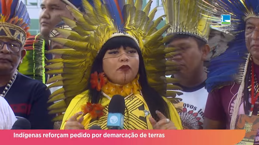 Indígenas reforçam pedido por demarcação de terras