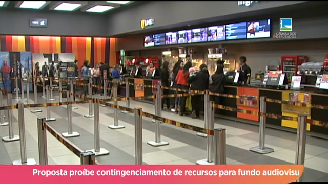 Proposta proíbe contingenciamento de recursos para fundo audiovisual