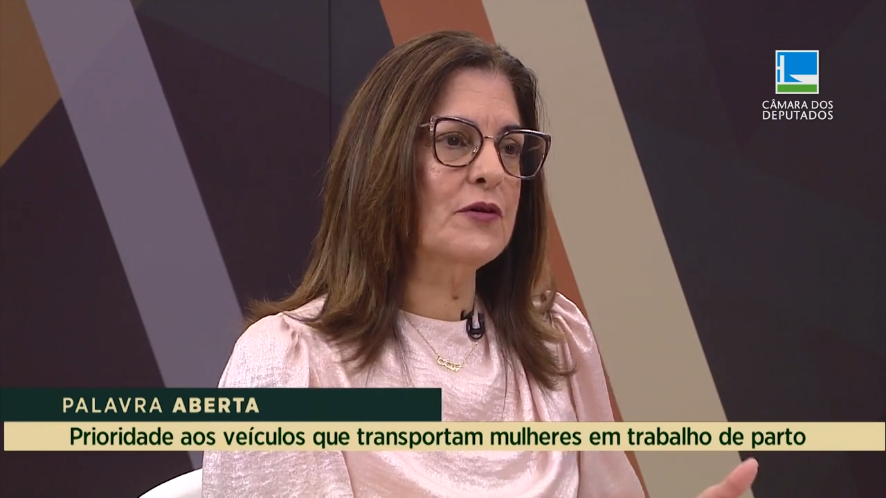 Rogéria Santos comenta projeto de prioridades no transporte de mulheres em trabalho de parto