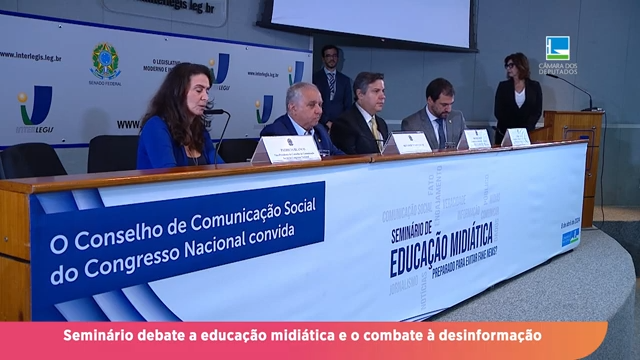 Seminário debate educação midiática e combate à desinformação