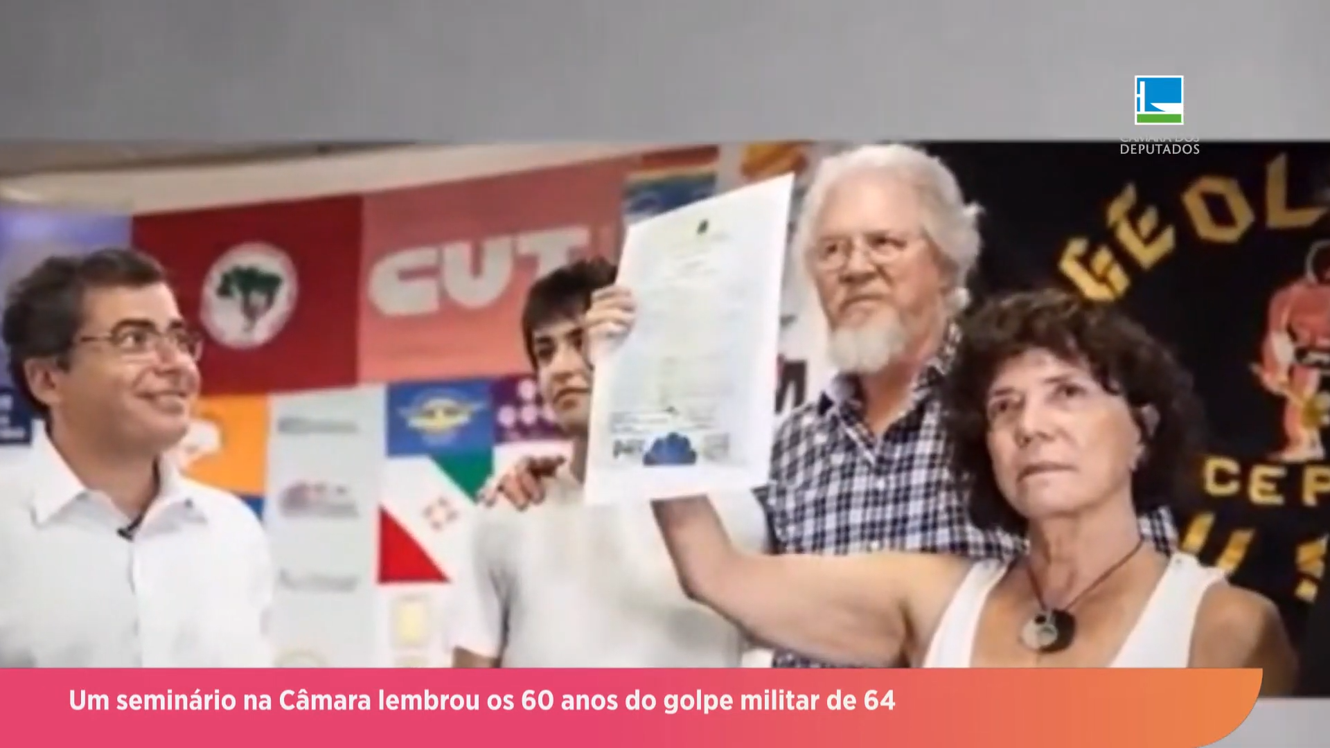Seminário lembra 60 anos do Golpe Militar de 1964
