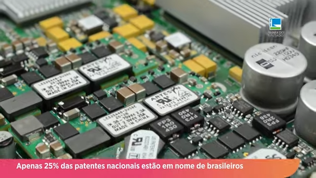 Apenas 25% das patentes nacionais estão em nome de brasileiros