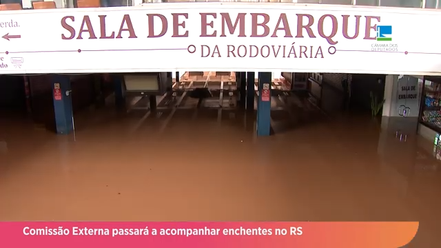 Comissão externa irá acompanhar os danos causados pelas enchentes no Rio Grande do Sul