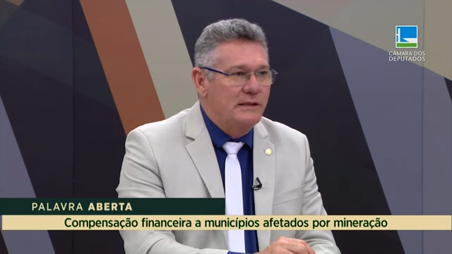 Keniston Braga defende compensação financeira a municípios afetados por mineração