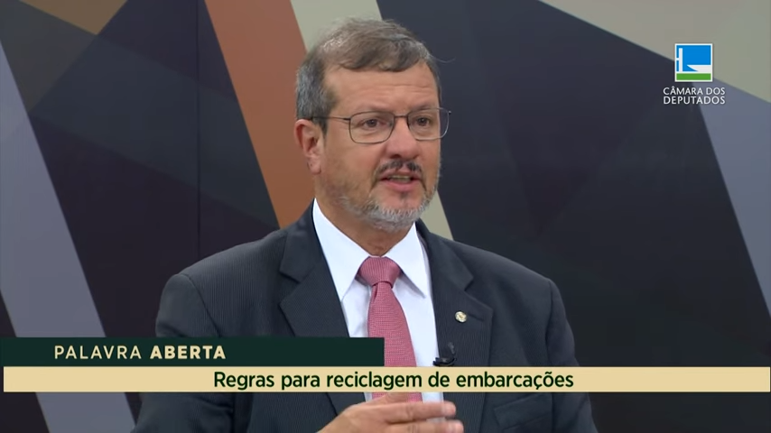 Alexandre Lindenmeyer comenta regras para reciclagem de embarcações