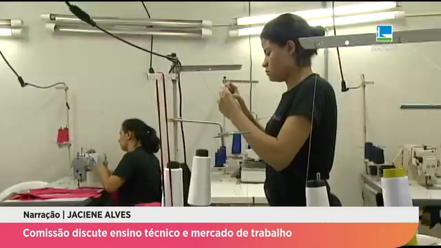 Comissão discute ensino técnico e mercado de trabalho