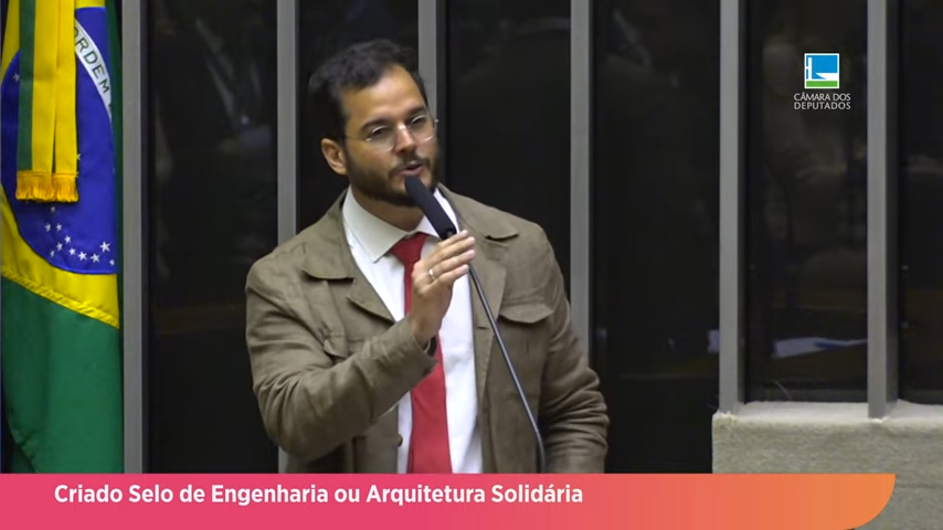 Criado Selo de Engenharia ou Arquitetura Solidária
