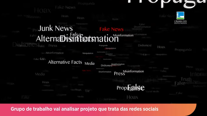 Grupo de trabalho vai analisar projeto que trata das redes sociais