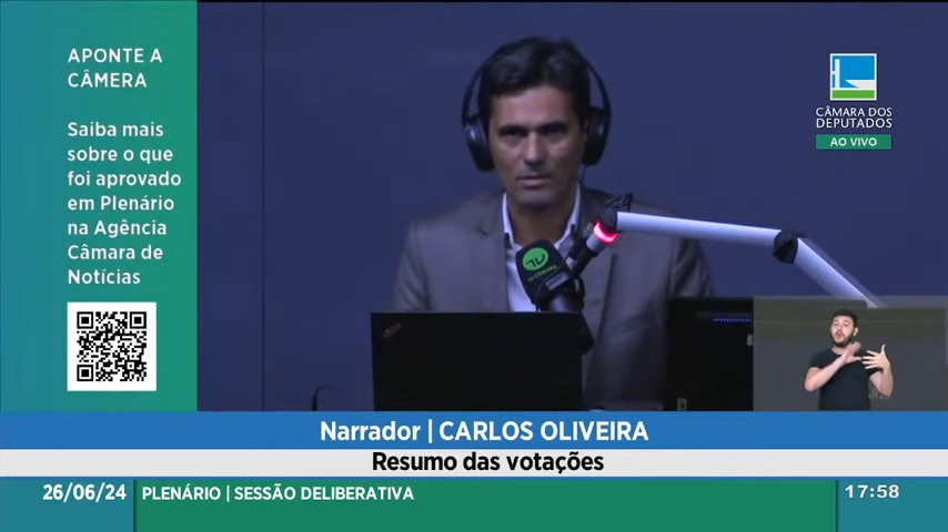 Plenário - Resumo do Dia 26/6 - Veja como Foi