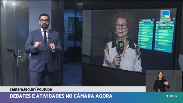 Câmara Agora - Um panorama das principais atividades e debates da Câmara