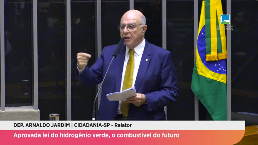 Aprovado lei do hidrogênio verde