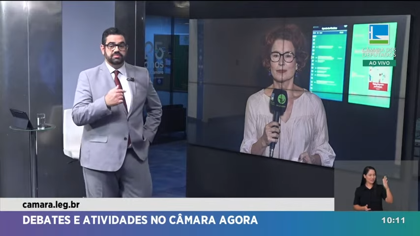 Câmara Agora - Um panorama das principais atividades e debates da Câmara