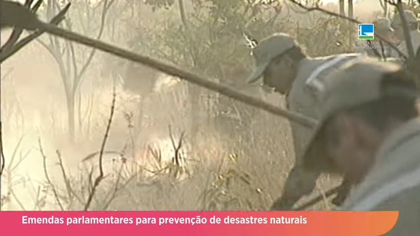Emendas parlamentares para prevenção de desastres naturais