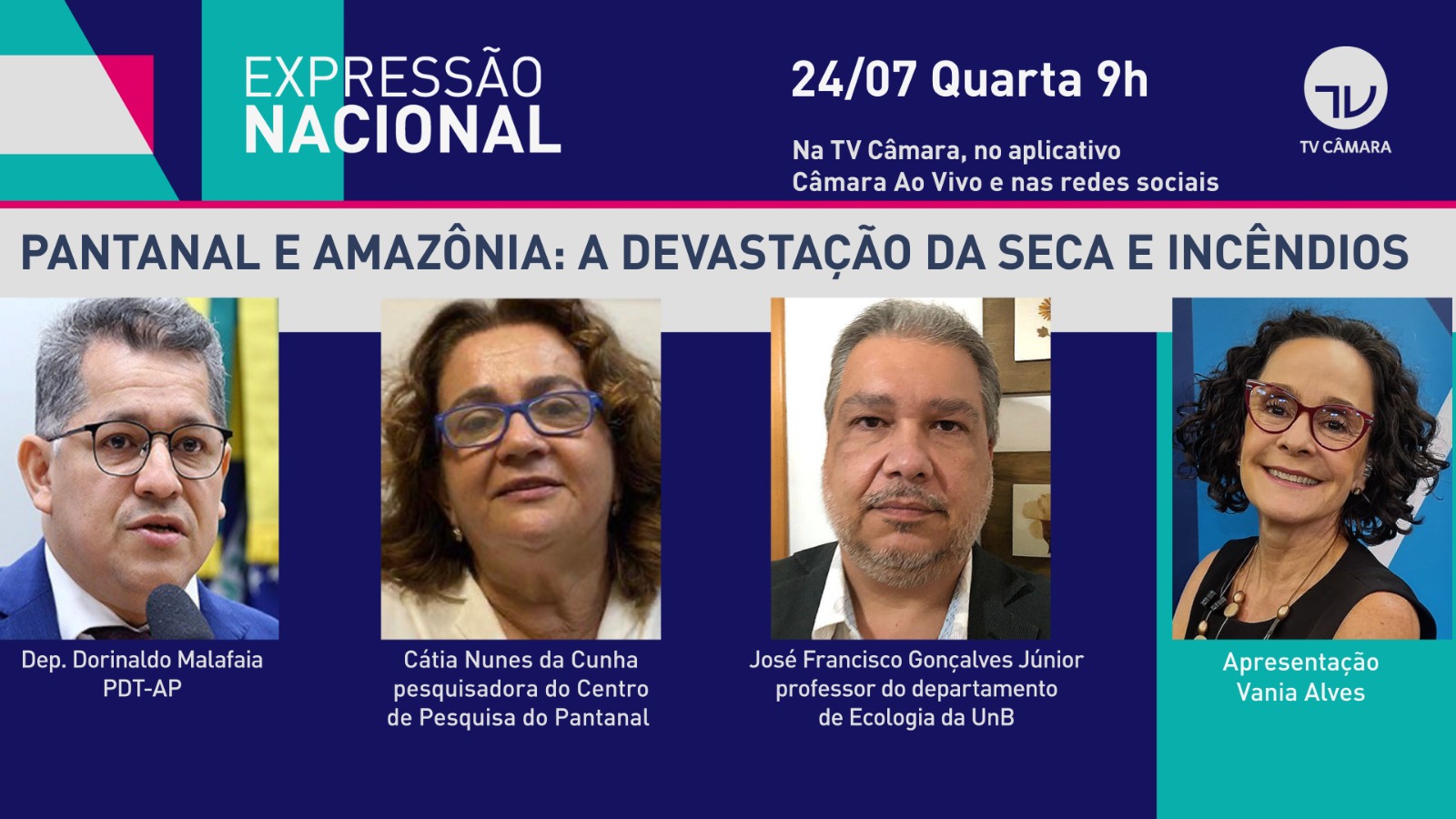 Expressão Nacional - Pantanal e Amazônia: a tragédia da seca e dos incêndios