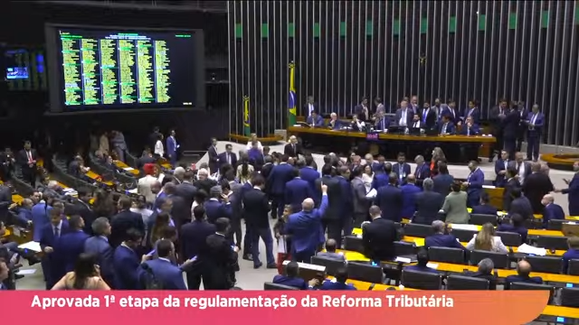 Reforma tributária: Plenário aprova primeira etapa da regulamentação