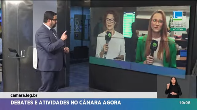 Câmara Agora - Um panorama das principais atividades e debates da Câmara