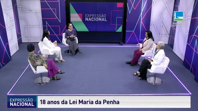 Expressão Nacional - 18 anos da Lei Maria da Penha