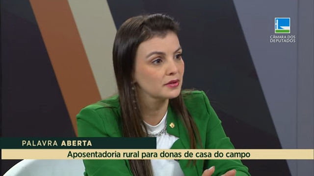 Marussa Boldrin defende aposentadoria rural para donas de casa do campo - 16/08/24