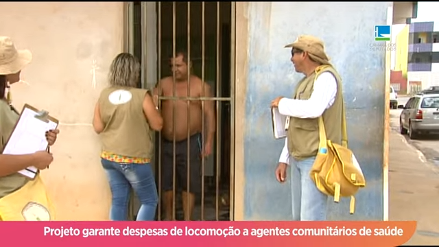 Projeto garante despesas de locomoção a agentes comunitários de saúde