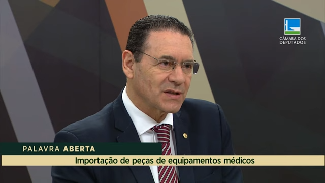 Vitor Lippi propõe importação direta de equipamentos médicos de forma menos burocrática